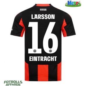 Eintracht Frankfurt Hugo Larsson #16 Hemmatröja 2025-26 Kortärmad